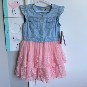 Calvin Klein Girls Dress Size 7